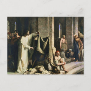 Carte Postale Le Christ guérissant les malades à Bethesda par Ca