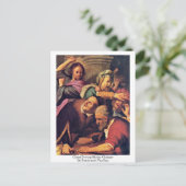 Carte Postale Le Christ Qui Conduit Le Change De L'Argent Par Re (Debout devant)