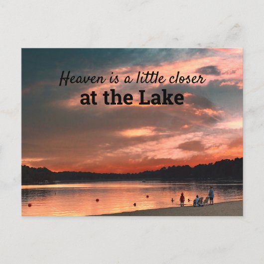 Carte Postale Le ciel est un peu plus proche (Devant)