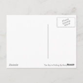 CARTE POSTALE LE CIEL TOMBE (Dos)