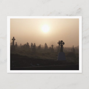Carte Postale Le cimetière