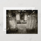 Carte Postale Le cimetière de Charleston (Devant / Derrière)