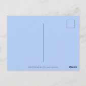 CARTE POSTALE LE CIMETIÈRE DE LA NEIGE, MÉLTÉE AVANT SON TEMPS, (Dos)