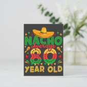 Carte Postale Le Cinco de Mayo pas moyen de Nacho pour un octogé (Debout devant)