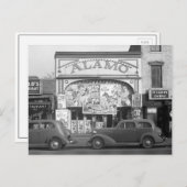 Carte Postale Le cinéma Alamo, 1937 (Devant / Derrière)