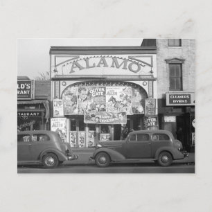 Carte Postale Le cinéma The Alamo, 1937