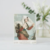 Carte Postale Le cinquième mois pluvieux du républicain (Debout devant)