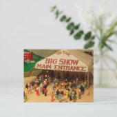 Carte Postale Le Cirque Arrive En Ville (Debout devant)