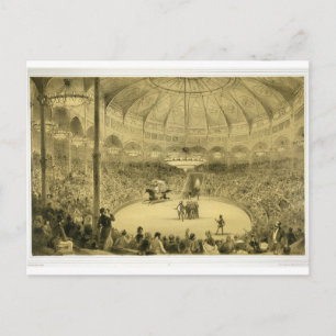 Carte Postale Le cirque national, publié par Auguste Bry (éclair