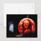 Carte Postale Le Citrouille de DaVinci (Devant / Derrière)