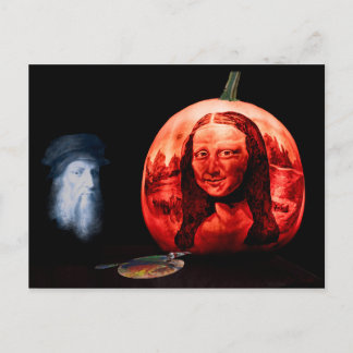 Carte Postale Le Citrouille de DaVinci