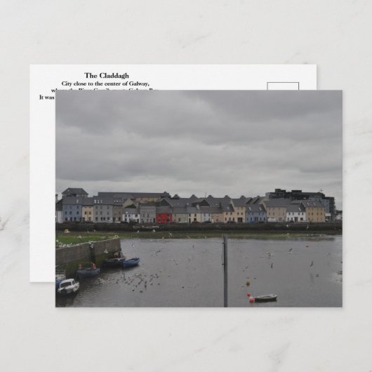 Carte Postale Le Claddagh (Devant / Derrière)