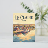 Carte Postale Le Claire États-Unis (Debout devant)