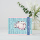 Carte Postale Le climat ne peut pas attendre l'ours polaire (Debout devant)