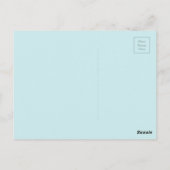 Carte Postale Le climat ne peut pas attendre l'ours polaire (Dos)