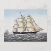Carte Postale Le Clipper Ship "Flying Cloud" (Devant)