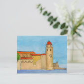 Carte Postale Le Clocher de Collioure (Debout devant)