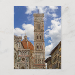 Carte Postale Le clocher de Giotto à Florence, Italie