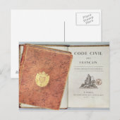 Carte Postale Le Code civil des Français (Devant / Derrière)