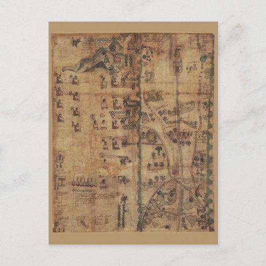 Carte Postale Le Codex Quetzalecatzin (1593) (Devant)