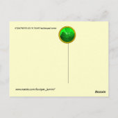 CARTE POSTALE LE COEUR CELTIQUE DE SAINT PATRICK (Dos)