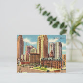 Carte Postale Le coeur de Détroit (Debout devant)