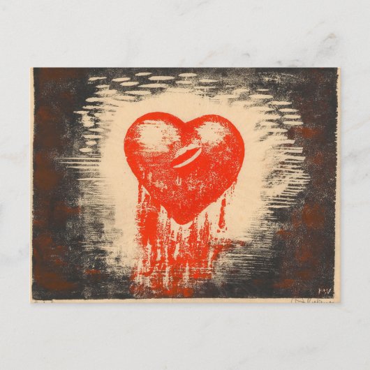 Carte Postale Le coeur de Karl Wiener (Devant)