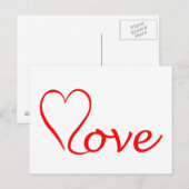 Carte Postale Le Coeur de la Blanche (Devant / Derrière)