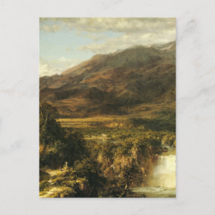 Carte Postale Le Coeur des Andes par l'église Frederic Edwin