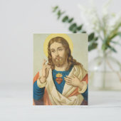 Carte Postale Le coeur sacré (Debout devant)