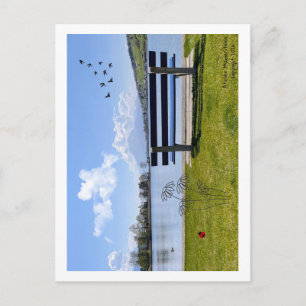 Carte Postale Le Coeur vert