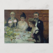 Carte Postale Le coin de la table, 1904 (Devant)