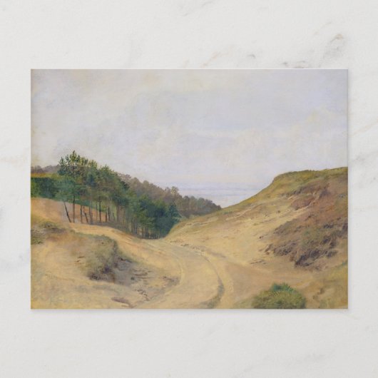 Carte Postale Le col Narrow à Blankenese, 1840 (Devant)