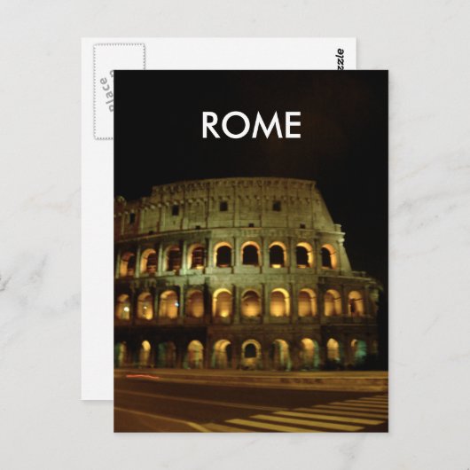 Carte Postale Le Colisée (Devant / Derrière)