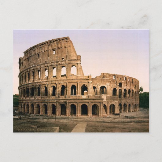 Carte Postale Le Colisée De Rome, Italie (Devant)