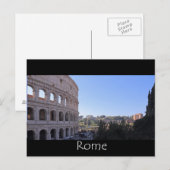 Carte Postale Le Colisée Rome (Devant / Derrière)