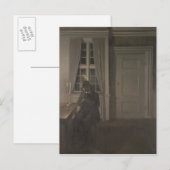 Carte Postale Le Collecteur des Pièces, 1904 (Devant / Derrière)