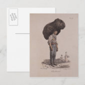 Carte Postale Le Collier (Devant / Derrière)