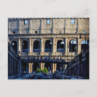 Carte Postale Le Colosseum romain, Rome, Italie
