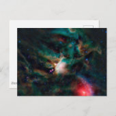 Carte Postale Le Complexe Nuageux De Rho Ophiuchi. (Devant / Derrière)