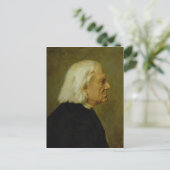 Carte Postale Le compositeur Franz Liszt, 1884 (Debout devant)