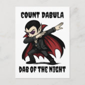 Carte Postale Le comte Dabula dabs pendant la nuit (Devant)