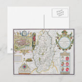 Carte Postale Le comte de Nottingham, gravé par Jodocus (Devant / Derrière)