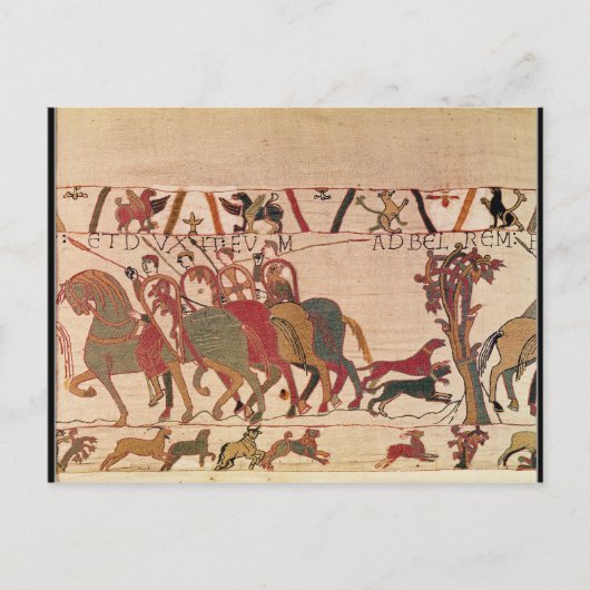 Carte Postale Le comte Guy de Ponthieu prend Harold, son (Devant)