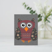 Carte Postale Le concepteur Owl Desarae (Debout devant)