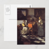 Carte Postale Le concert (Devant / Derrière)