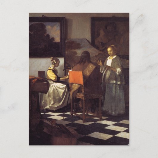 Carte Postale Le concert (Devant)