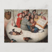 Carte Postale Le concert dans l'oeuf par Hieronymus Bosch