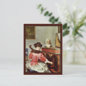 Carte Postale Le Concert De Borch D. J. Gerard Ter (Debout devant)