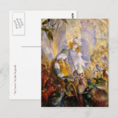 Carte Postale "Le Concert" de Fitzgerald (Devant / Derrière)